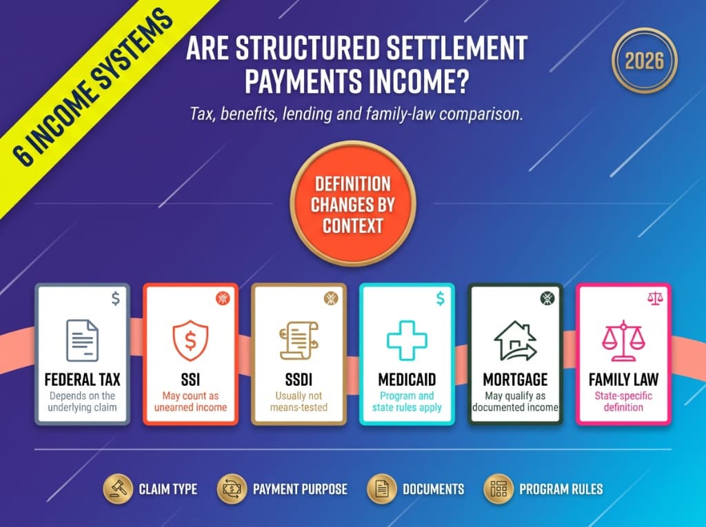 Are Structured Settlement Payments Income?