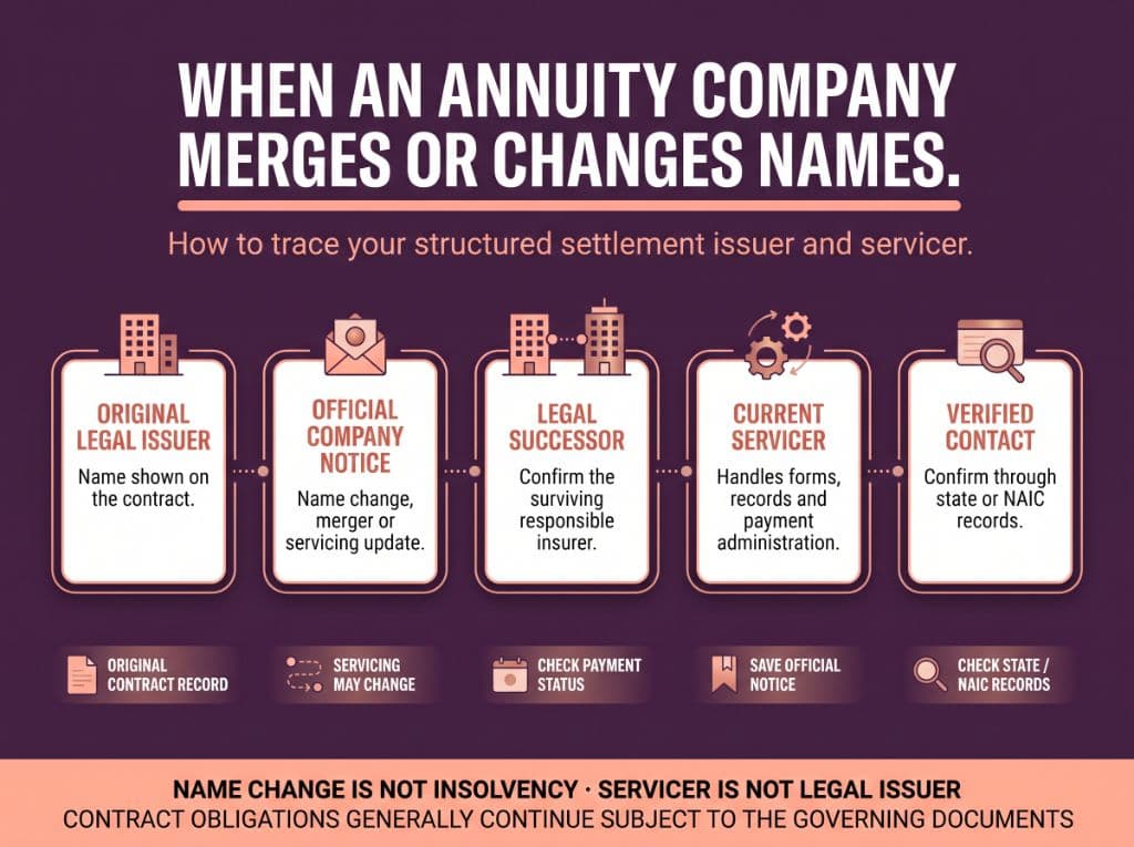 When an Annuity Company Merges or Changes Names