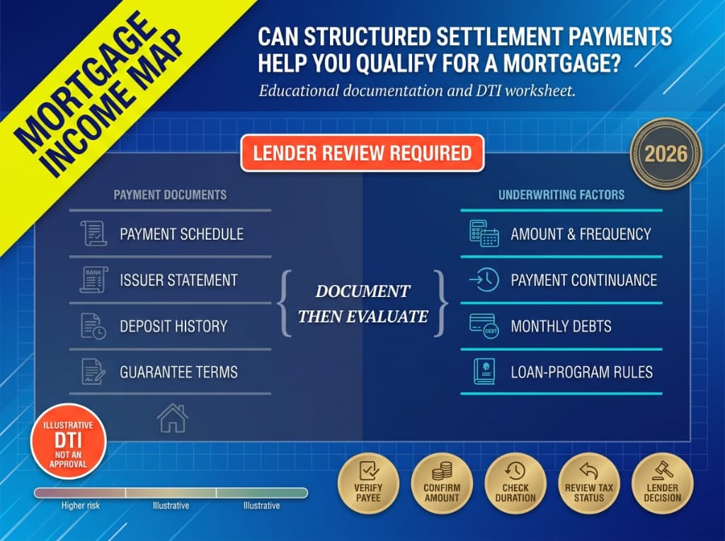 Can Structured Settlement Payments Help You Qualify for a Mortgage?