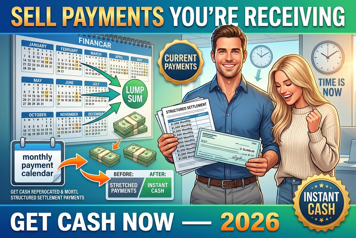 Sell Structured Settlement Payments You’re Currently Receiving
