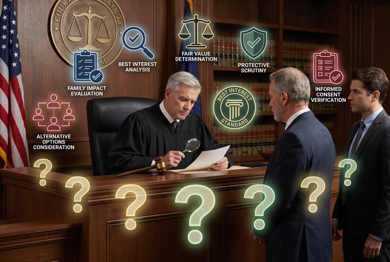 Court approval structured settlement - 7 questions judge asks at transfer hearing